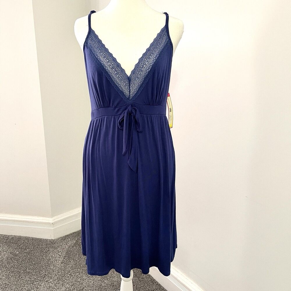 Catherine Malandrino Racerback Chemise Womens Large Adjustable NEW W Tags